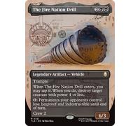 The Fire Nation Drill (Borderless Field Notes Foil) | Avatar: The Last Airbender