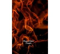 The fire that burns within us. A lined notebook.