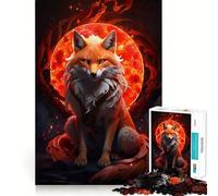 The Firebrand in Fur Jigsaw Puzzles 1000 Piece for Teenagers Improve Memory Relaxing Fun Sharp Edge Unique Gift (38x26cm)