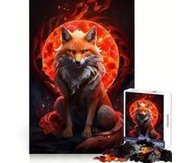 The Firebrand in Fur Teenagers 1000 Piece Jigsaw Puzzle Think Smart Toy Bonding Time Smooth Cut Santa Wish List (50x75cm)