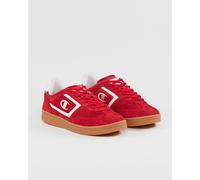 The Firm S Trainers in Suede red/white