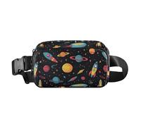 The Firmament Fanny Pack for Women Men, Bumbag Crossbody Waist Packs with Adjustable Strap Belt Bag for Travel Workout Hiking