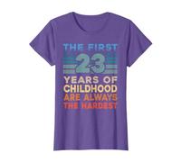 The First 23 Years Old Birthday Funny 23rd Birthday Gag Gift T-Shirt