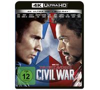 The First Avenger: Civil War (4K Ultra-HD) (+ Blu-r (4K UHD Blu-ray) (US IMPORT)