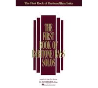 The First Book Of Baritone/Bass Solos
