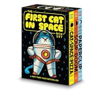 The First Cat in Space 3-Book Box Set: A Graphic Novel Collection: The First Cat in Space Ate Pizza, The First Cat in Space and the Soup of Doom, The First Cat in Space and the Wrath of the Paperclip