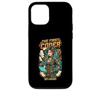 The First Coder Ada Lovelace Algorithm Programmer Tech Case for iPhone 12/12 Pro