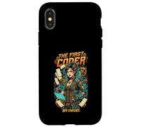 The First Coder Ada Lovelace Algorithm Programmer Tech Case for iPhone X/XS