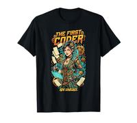 The First Coder Ada Lovelace Algorithm Programmer Tech T-Shirt