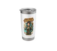 The First Coder Ada Lovelace Steampunk Tech Graphic Coding Stainless Steel Insulated Tumbler