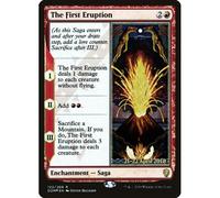 The First Eruption (Dominaria Prerelease foil) | Promotional Cards