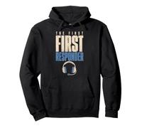 The First First Responder Emergency Dispatcher Pride Pullover Hoodie