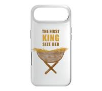 The First King Size Bed - Christmas Nativity Manger Pun Case for iPhone Air