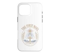 The First Noel Luke 2:11 Christian Emblem Case for iPhone 16 Pro Max