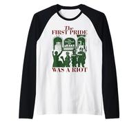 The First Pride Was A Riot Queer Riot LGBTQ Pride Month Raglan Baseball Tee