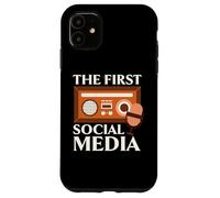 The First Social Media Radio Operator Transmission Ham Radio Case for iPhone 11