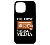 The First Social Media Radio Operator Transmission Ham Radio Case for iPhone 13 Pro Max