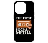 The First Social Media Radio Operator Transmission Ham Radio Case for iPhone 14 Pro