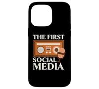 The First Social Media Radio Operator Transmission Ham Radio Case for iPhone 14 Pro Max