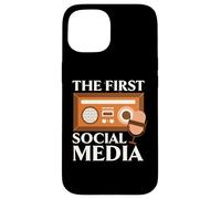 The First Social Media Radio Operator Transmission Ham Radio Case for iPhone 15