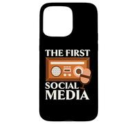 The First Social Media Radio Operator Transmission Ham Radio Case for iPhone 15 Pro Max
