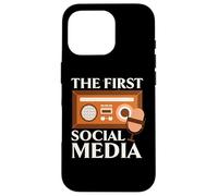 The First Social Media Radio Operator Transmission Ham Radio Case for iPhone 16 Pro