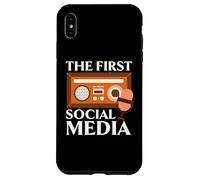 The First Social Media Radio Operator Transmission Ham Radio Case for iPhone XS Max
