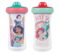 The First Years Disney Princess Insulated Sippy Cups, 9 Ounces (Pack of 2)
