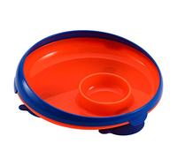 The First Years Inside Scoop Dip Plate, Orange/Blue