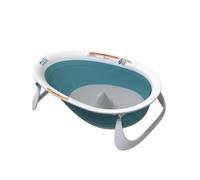 The First Years Sure Comfort Collapsible Baby Bathtub - 2-Position Grow with Me Design - Lightweight and Portable Travel Bathtub for Baby - Ages 0 to 18 Months