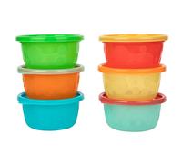 The First Years Take & Toss 8 Oz Bowls with Lids - 6 Pack