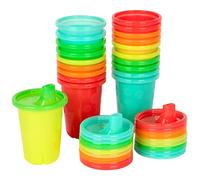 The First Years Take & Toss Spill Proof Sippy Cups Value Pack, Rainbow, 20-Pieces