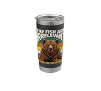 The Fish are Irrelevant I Came for The Silence Stainless Steel Insulated Tumbler