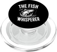 The Fish Whisperer Master Angler Artwork PopSockets PopGrip for MagSafe