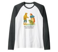 The Fisherman and His Wife Classic Brothers Grimm Tale Raglan Baseball Tee