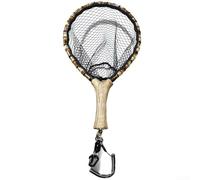 The fishing companion soft rubber trout net perfect for river adventures and easy handling (B)