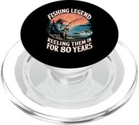 The Fishing Legend 80 Years of Reeling Them In PopSockets PopGrip for MagSafe