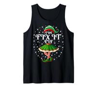 The Fix It Elf Christmas Family Matching Group Xmas Funny Tank Top