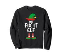 The Fix It Elf Matching Family Christmas Sweatshirt