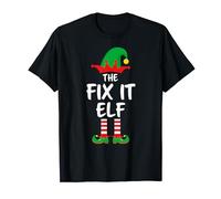 The Fix It Elf Matching Family Christmas T-Shirt