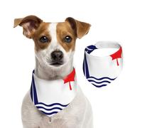 The Flag of Scarborough Dog Bandana for Small Medium Large Dogs, Cat Dogs Kerchief Triangle Bibs Scarf for Girl Or Boy