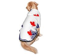 The Flag of Scarborough Dog Hoodie - Dog Hoodie for Medium & Large Dogs - Stylish Pet Sweatshirt with Pocket & Leash Hole