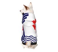The Flag of Scarborough Dog Hoodie - Soft & Breathable Pet Clothes for Small to Large Dogs, Stylish and Comfortable Dog Clothes