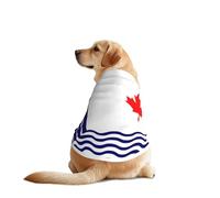 The Flag of Scarborough Dog Shirt for Large & Medium Dogs - Mesh Breathable Pet T-Shirts, Perfect for Daily Wear and Special Occasions