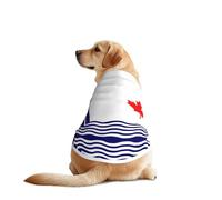 The Flag of Scarborough Dog Shirt Vest Lightweight Stretchy Dog T-Shirts, for Medium, and Large Breeds, for Walking, Outdoor Activities