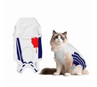 The Flag of Scarborough Recovery Suit for Dogs Cats After Surgery, Soft Cotton Post-Surgery Suit for Male and Female Pet