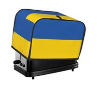 The Flag of Ukraine toaster cover is suitable for 2 small toaster covers with wide slots and comes with a storage pocket to meet diverse baking needs.