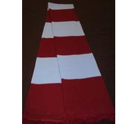 The Flagman Claret & Blue Classic bar scarf.Free Post