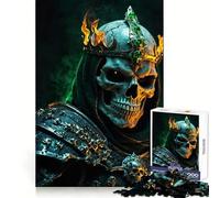 The Flame-Crowned Warlord 1000 Piece Jigsaw Puzzles for Adults Jigsaw Thought Toy Indoor Fun Accurate Edge Art Collectible (38x52cm)