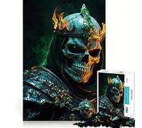 The Flame-Crowned Warlord 1000 Piece Jigsaw Puzzles for Adults Jigsaw Thought Toy Indoor Fun Accurate Edge Art Collectible (38x52cm)